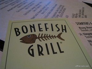 Bonefish Menu