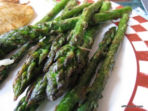 Roasted asparagus 