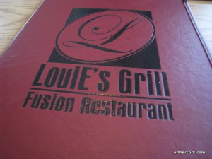 Louies Grill Menu 