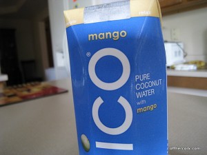 Mango coconut water 