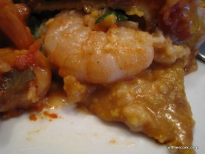 Shrimp enchiladas