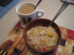 Coffee and oats 