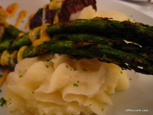 Asparagus and potatoes 