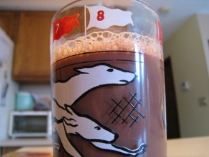 Chocolate soymilk 