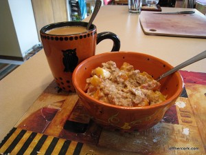 Coffee and oats 