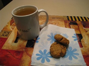 tea and cookies 