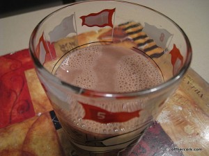 Chocolate soymilk 