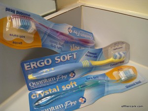 Toothbrushes for household cleaning jobs 