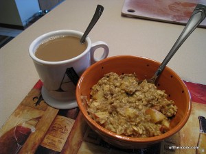 coffee and oats