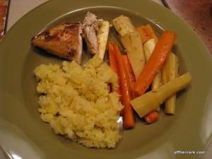 chicken and veggies 