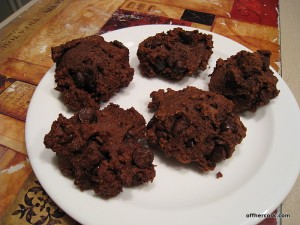 Chocolate mint cookies 