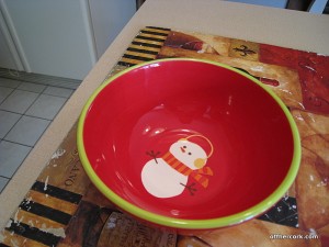 christmas bowl 