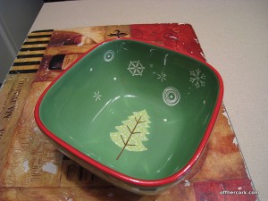 Christmas bowl 