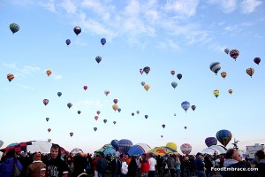 2012 Balloon Fiesta Morning Launch