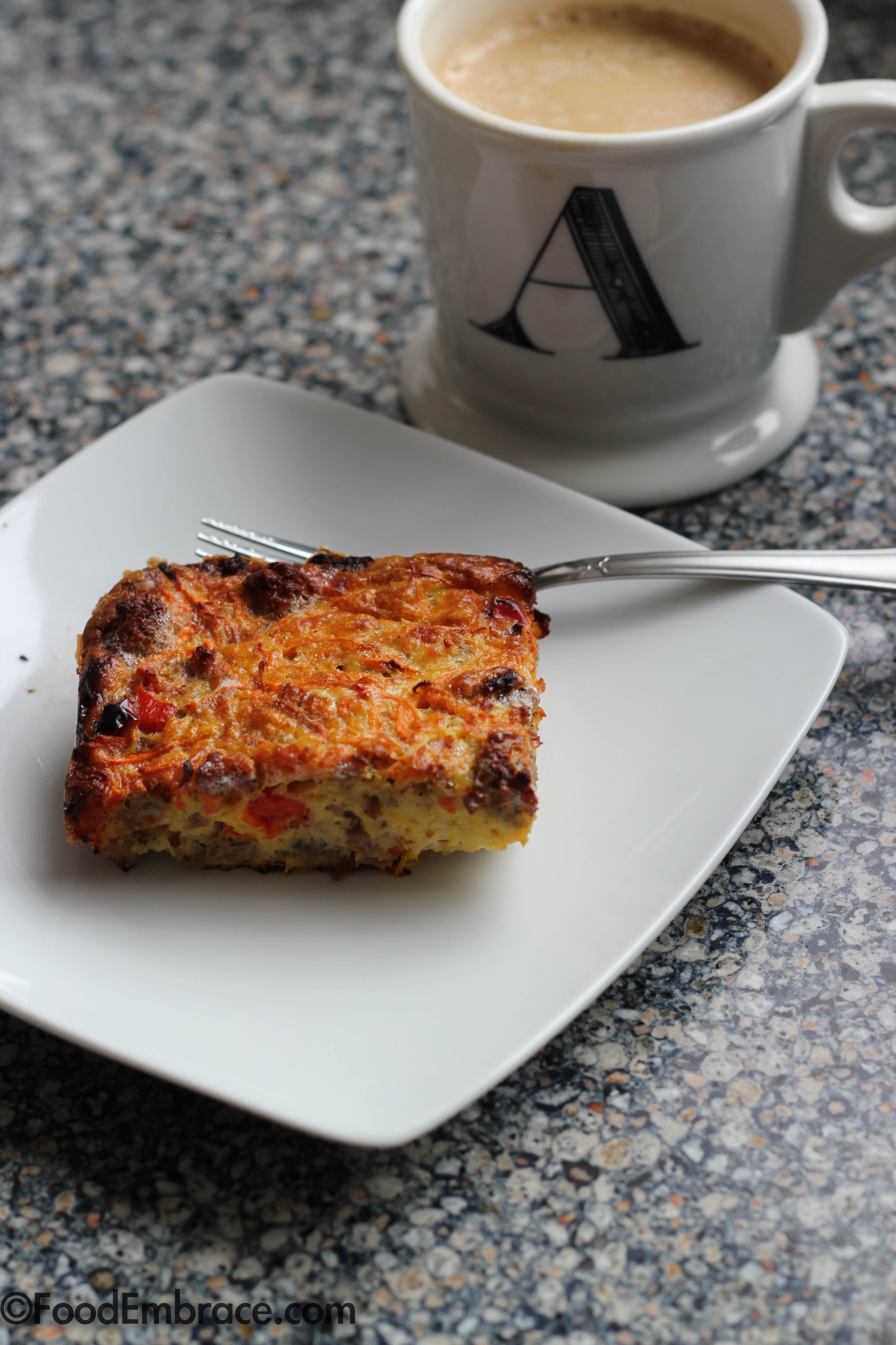 Frittata and Coffee