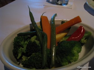 Steamed veggies 