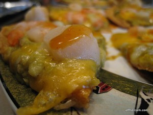 Shrimp and scallop tortilla 