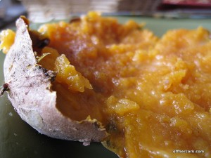 baked sweet potato 