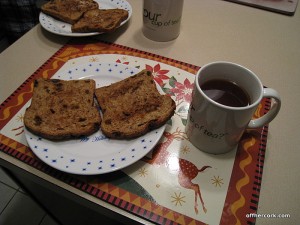 Tea and toast 