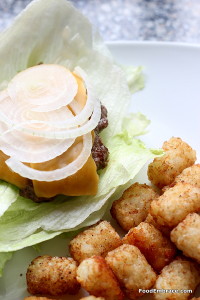 Burgers and tots
